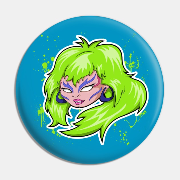 Pizzazz Pin by playfulgorilla