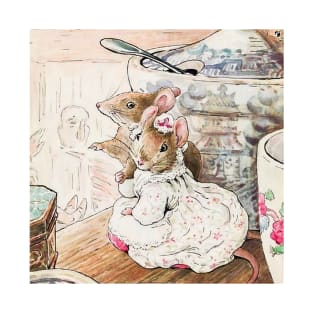 “The Mice Listened to the Tailor” by Beatrix Potter T-Shirt