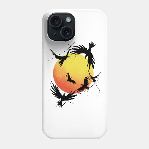 Stone the Crows Phone Case by Scratch