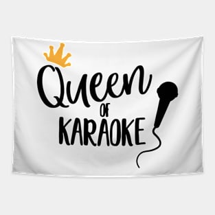 Queen Of Karaoke Tapestry