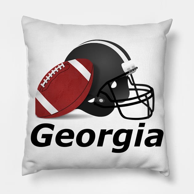 College football Georgia Pillow by ahmad211