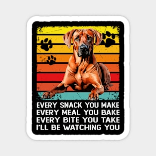 Stately Strength Style Ridgeback Merch Magnet