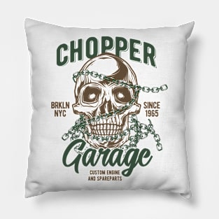 Chopper brkln nyc since 1965 Pillow