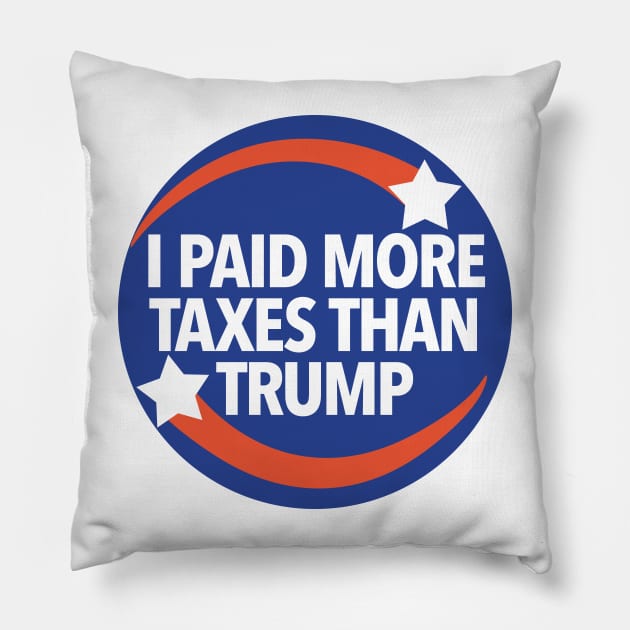 I paid more taxes than Trump Pillow by bullshirter