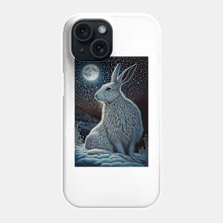 white hare 6 Phone Case