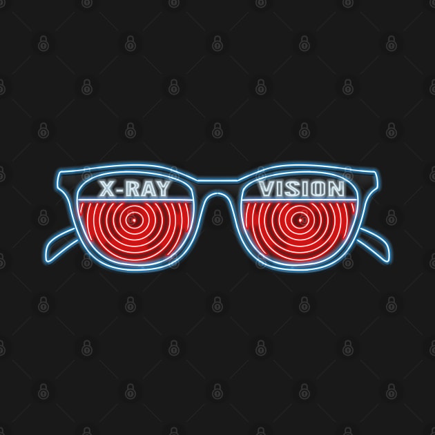 X Ray Glasses neon by AlanSchell76