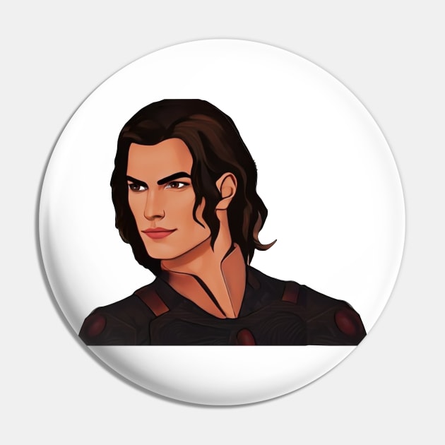 Cassian Cartoon Pin by baranskini