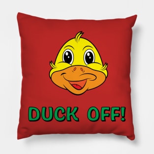 Duck Off! Pillow