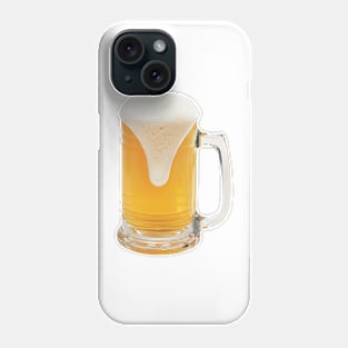 Beer, a pint of beer Phone Case