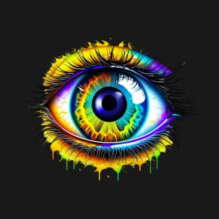 Watercolor Eye Art T-Shirt