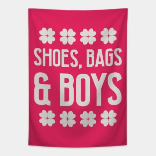 Shoes, bags and boys Tapestry