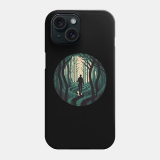 "The Dark and Twisty Road" Phone Case