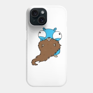 Happy Bearded Gopher Phone Case