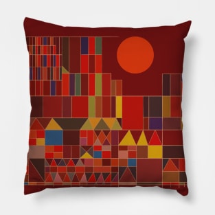 Paul Klee Inspired #1 Pillow