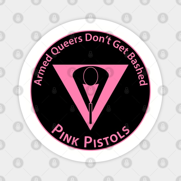 Pink Pistols - Patch Version Magnet by Operation Blazing Sword