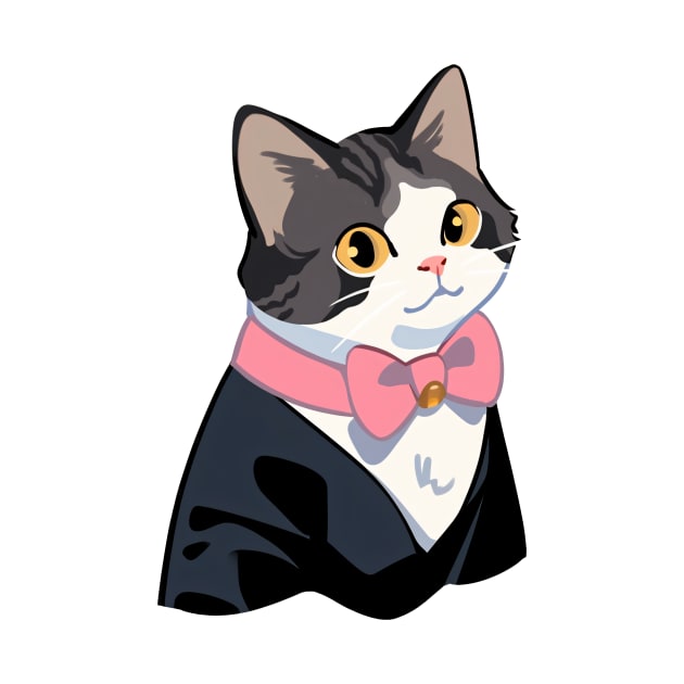 Mr. Tuxedo Cat by xuanxuanshop