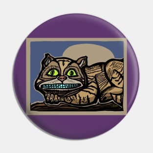 Cheshire Cat Pin