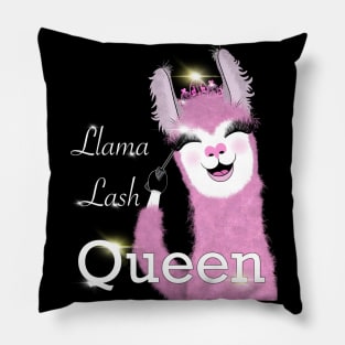 Llama queen, llama lash queen Pillow