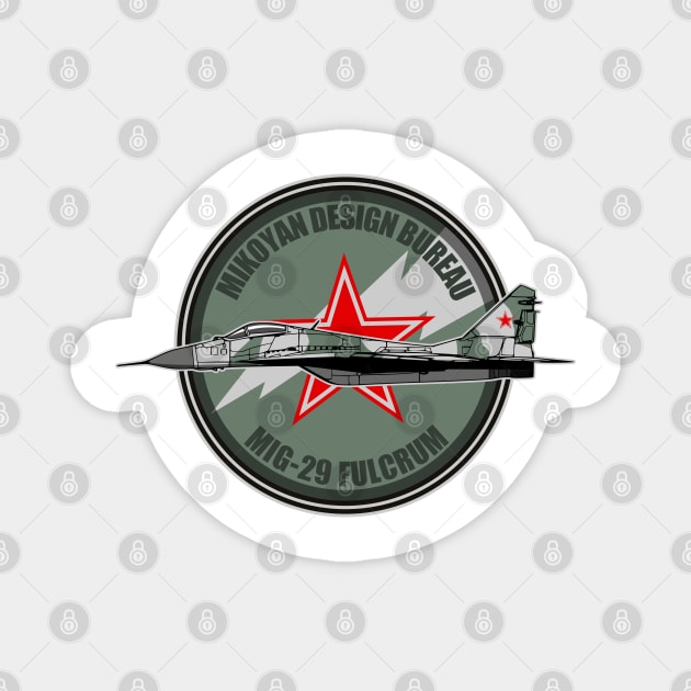 Mig-29 Fulcrum Magnet by TCP