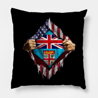 American Grown Fijian Roots Pillow