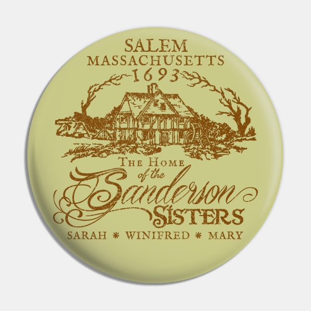 The Sanderson Home Museum Pin by RangerRob