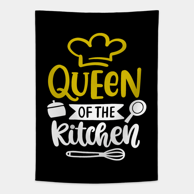 Queen of the Kitchen Tapestry by RioDesign2020