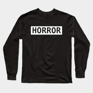 The Masters of Horror - Horror Movies - Long Sleeve T-Shirt