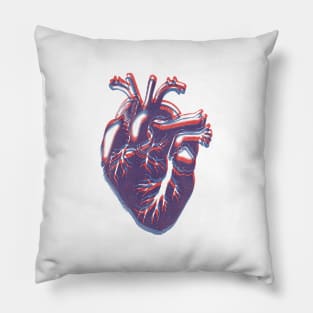 Halftone Heart Pillow