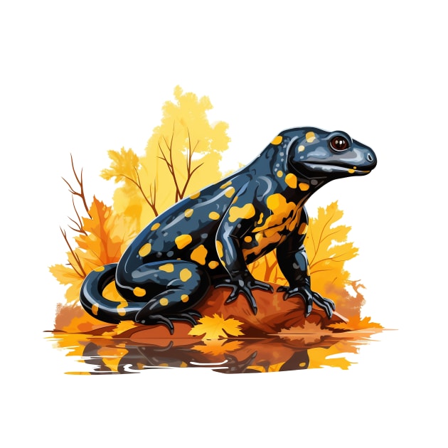 Fire Salamander by zooleisurelife