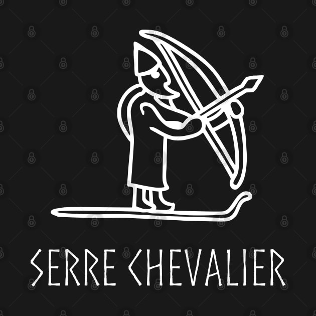 Serre Chevalier Ullr Norse Viking God of Skiing by jutulen