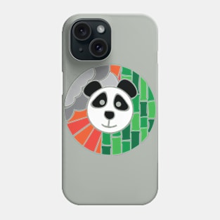 Panda & bamboo (Full size) Phone Case