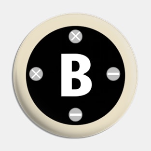 Letter B Pin