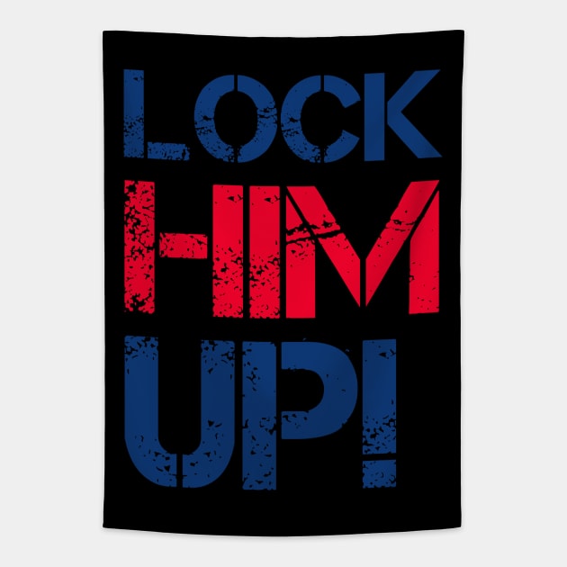 Lock Him Up! Tapestry by Traditional-pct