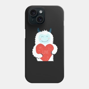 Yeti Love Monster Phone Case