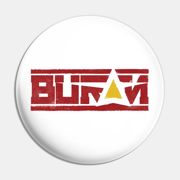 Redout - Buran Logo Pin by 34bigthings