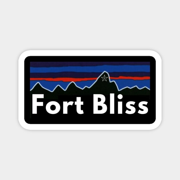 Fort Bliss Magnet by DrtyMikeDesigns