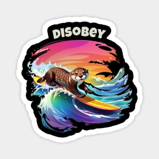 Disobey - 841 Otter Magnet