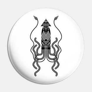 Giant Squid Pin