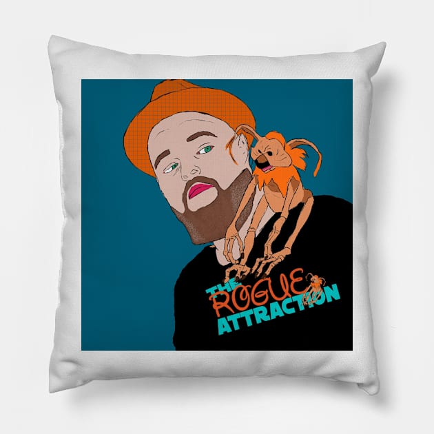 The rogue attraction Pillow by Nogreenrocks/Legion Of Memers