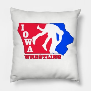 Iowa Wrestling Pillow