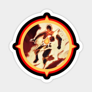 Pyromancer Thermal Bomb Logo Magnet