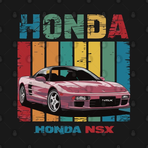 Honda NSX Vintage Car by Cruise Dresses