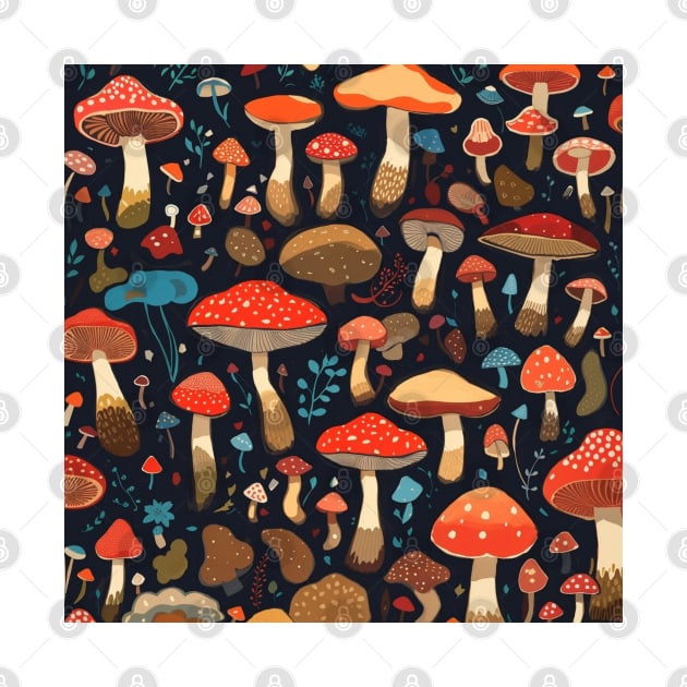 mushroom pattern by sukhendu.12