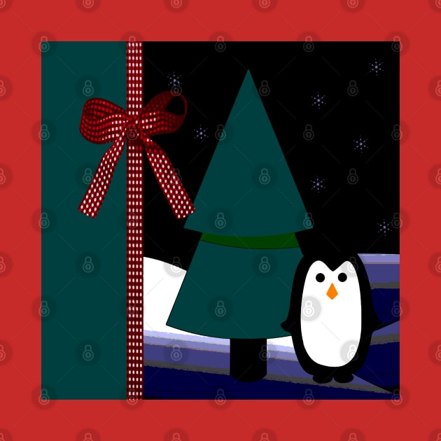 Christmas Penguin by SandraKC