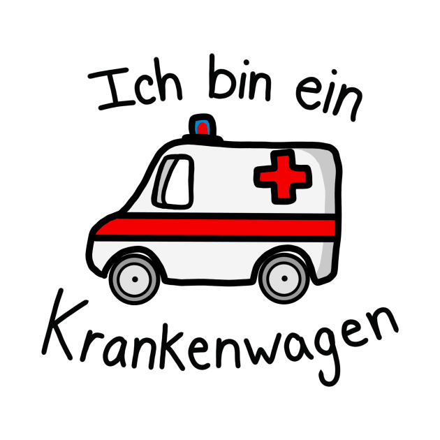 Ich bin ein Krankenwagen by simonescha