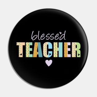 blessed teacher - thanksgiving - fall autumn Pin