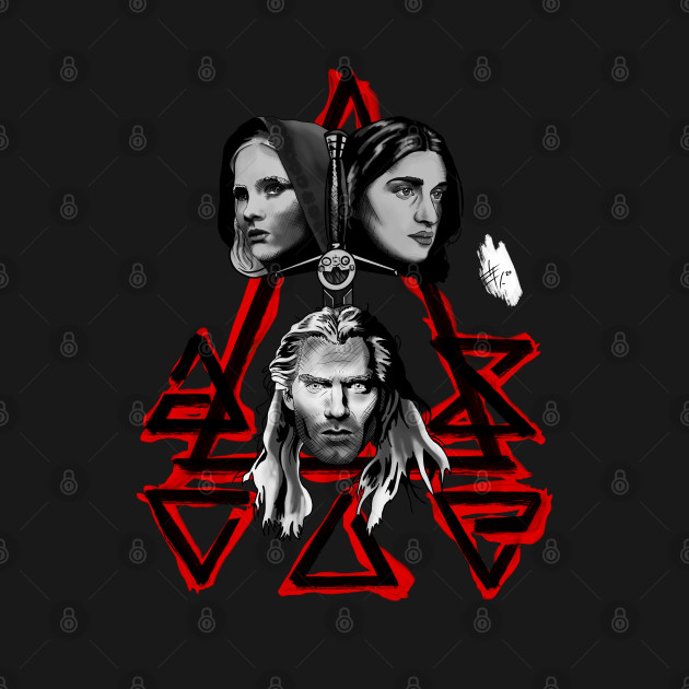 The Witcher Netflix BW by Wayofthepencil