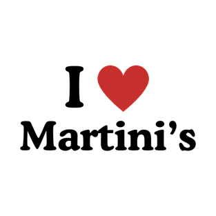 I Heart Martini's T-Shirt