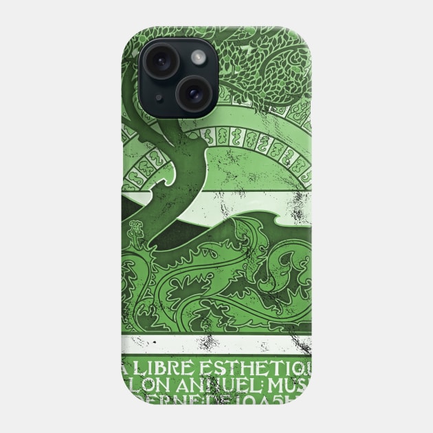 Art Nouveau - Tree Of Life Paul Berthon Alphonse Mucha Vintage Fantasy Phone Case by AltrusianGrace