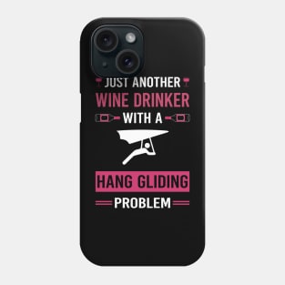 Wine Drinker Hang Gliding Glider Phone Case